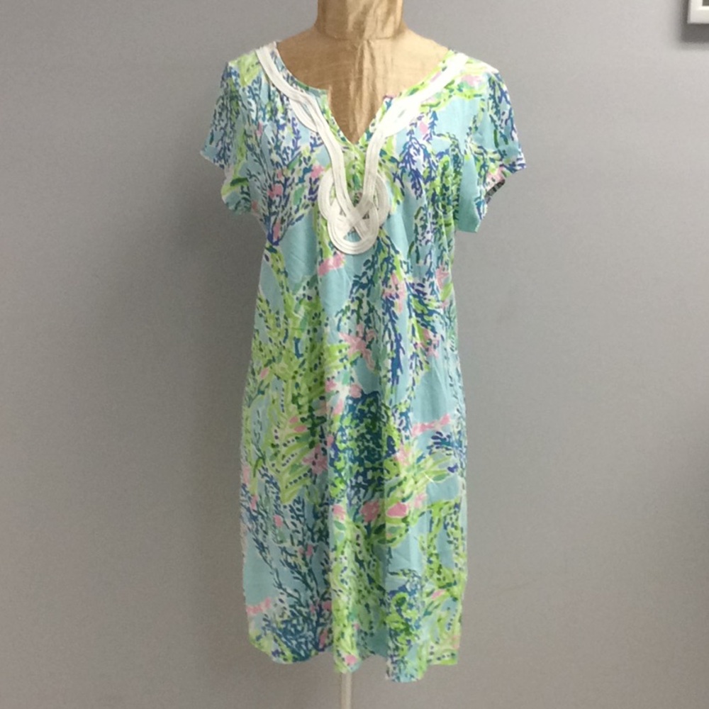 Lilly Pulitzer Brewster dress Bright blues